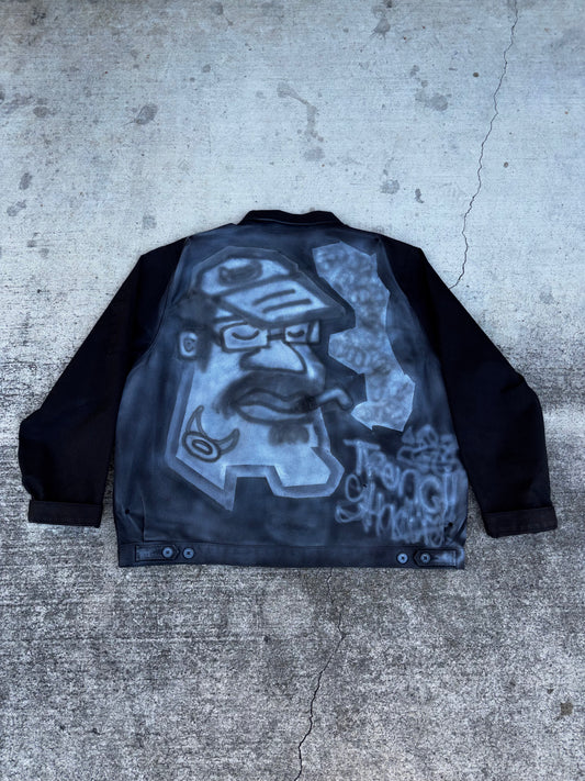 smoked out workers jacket